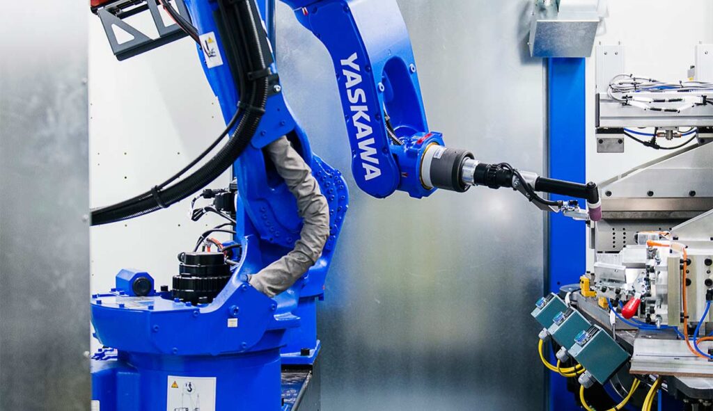 Automation med robotar för industrier